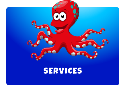 Clickable icon to Services Page